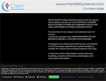 Tablet Screenshot of manifatturaeros.com